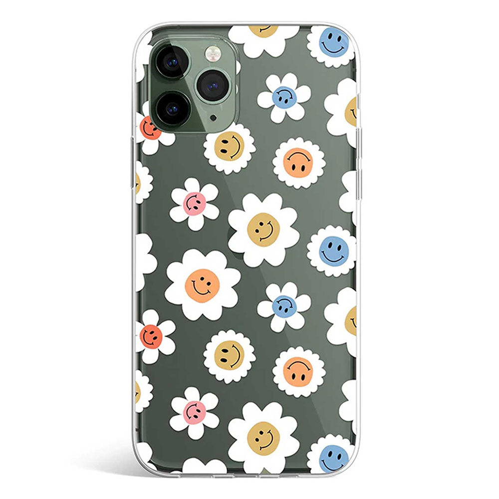 FLORAL SMILEY phone cover available in iPhone, Samsung, Huawei, Oppo and Xiaomi covers. 
Choose your mobile model and buy now. 
