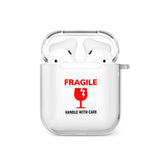 Fragile AirPods Case by Gebly, airpods case available in Egypt with cash on delivery
