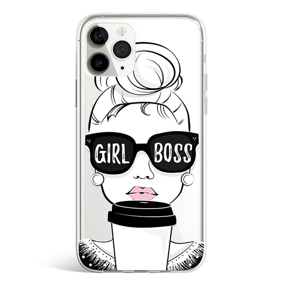 GIRL BOSS phone cover available in iPhone, Samsung, Huawei, Oppo and Xiaomi covers. 
Choose your mobile model and buy now. 
