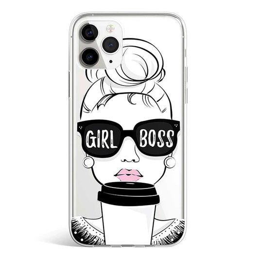 GIRL BOSS phone cover available in iPhone, Samsung, Huawei, Oppo and Xiaomi covers. 
Choose your mobile model and buy now. 
 1000