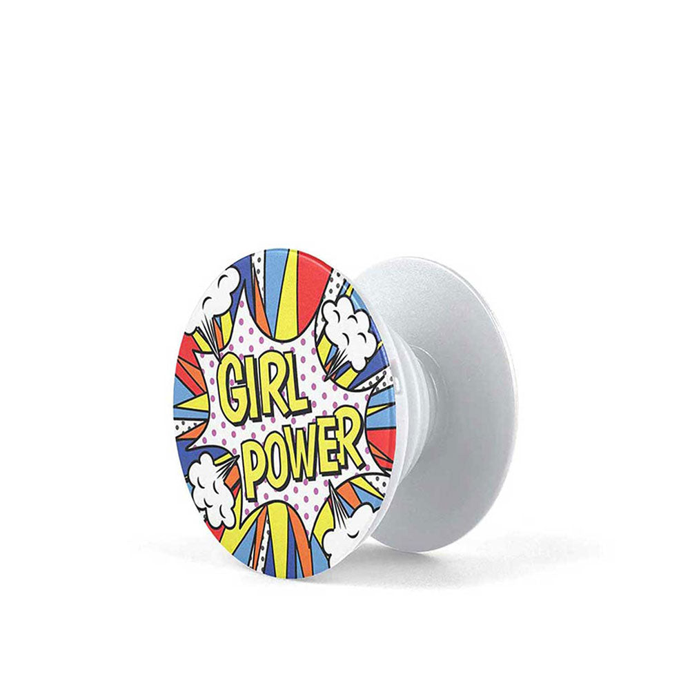 GIRL POWER POP SOCKET