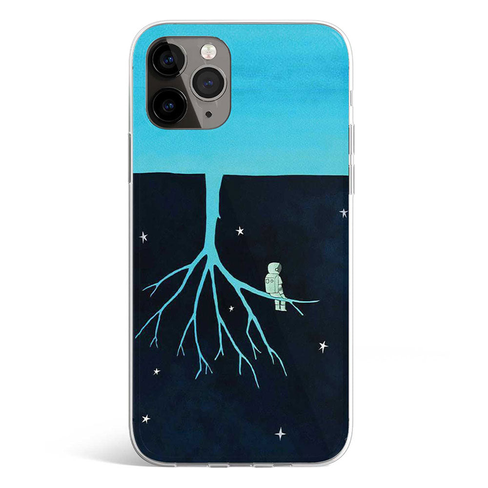 HANGING SPACEMAN phone cover available in iPhone, Samsung, Huawei, Oppo and Xiaomi covers. 
Choose your mobile model and buy now. 