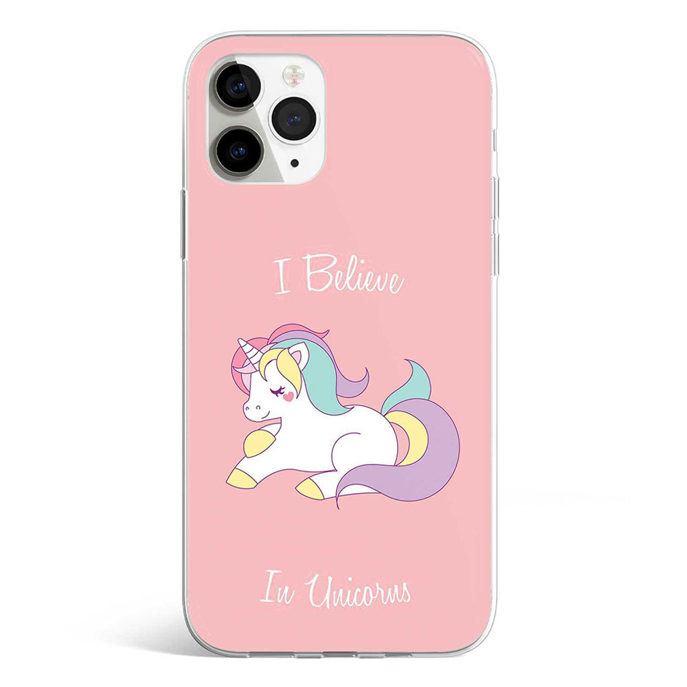 I BELIEVE IN UNICORN phone cover available in iPhone, Samsung, Huawei, Oppo and Xiaomi covers. 
Choose your mobile model and buy now. 
