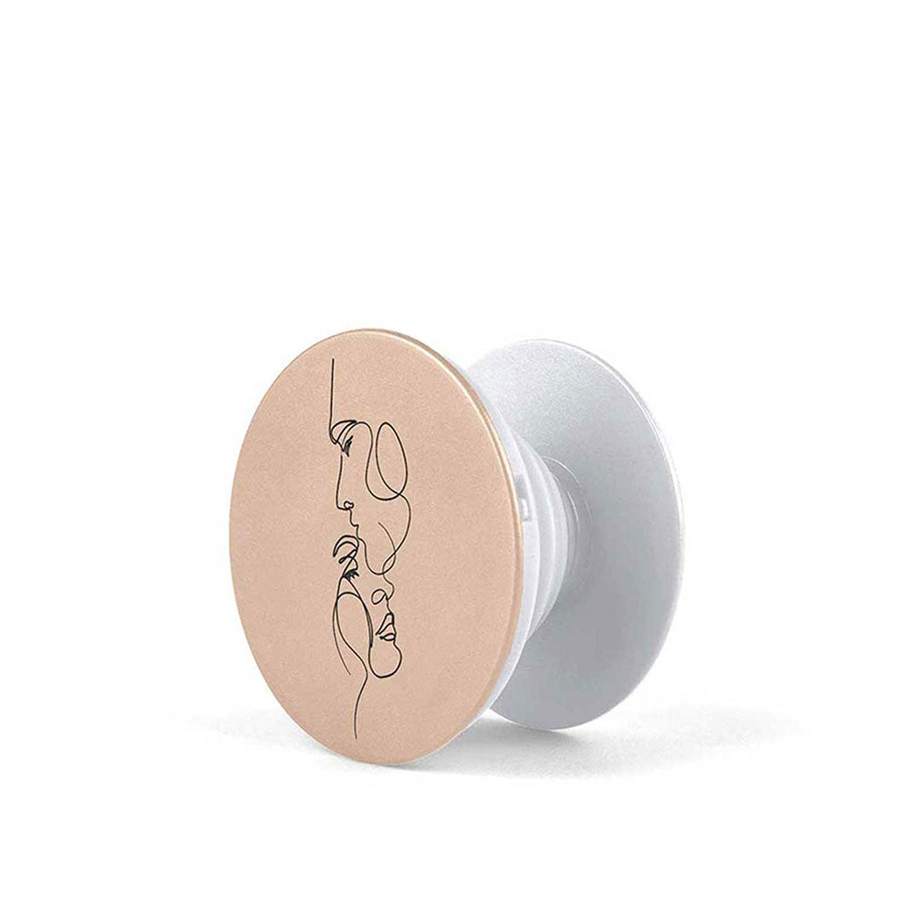 Intimacy Line Art Pop Socket by Gebly, pop socket available in Egypt with cash on delivery