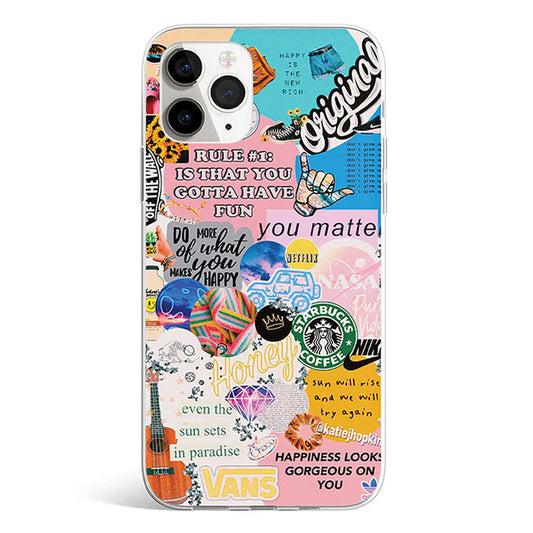 ORIGINALS COLLAGE phone cover available in iPhone, Samsung, Huawei, Oppo and Xiaomi covers. 
Choose your mobile model and buy now. 

