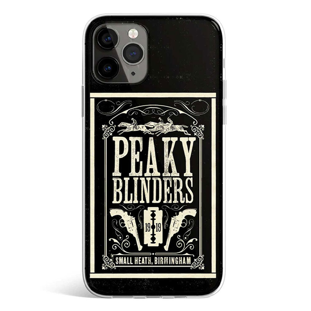 PEAKY BLINDERS phone cover available in iPhone, Samsung, Huawei, Oppo and Xiaomi covers. 
Choose your mobile model and buy now. 
