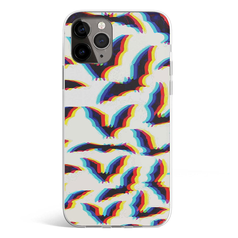 SPOOKY BATS phone cover available in iPhone, Samsung, Huawei, Oppo and Xiaomi covers. 
Choose your mobile model and buy now. 
