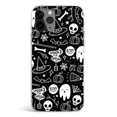 SPOOKY BLACK phone cover available in iPhone, Samsung, Huawei, Oppo and Xiaomi covers. 
Choose your mobile model and buy now. 
