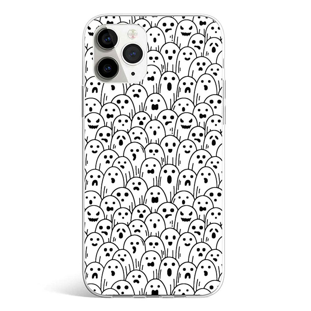 SPOOKY BOO phone cover available in iPhone, Samsung, Huawei, Oppo and Xiaomi covers. 
Choose your mobile model and buy now. 
