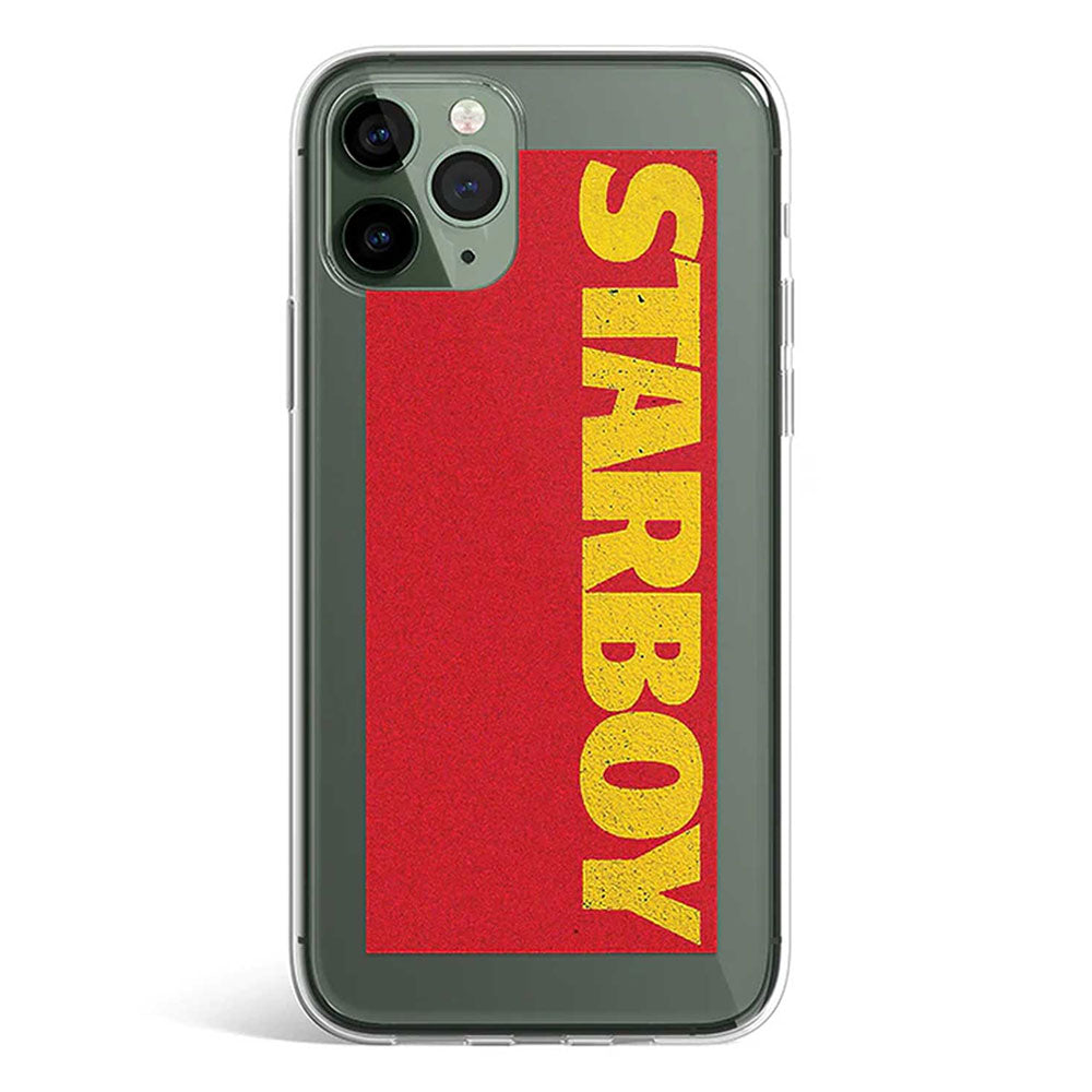 STARBOY phone cover available in iPhone, Samsung, Huawei, Oppo and Xiaomi covers. 
Choose your mobile model and buy now. 
