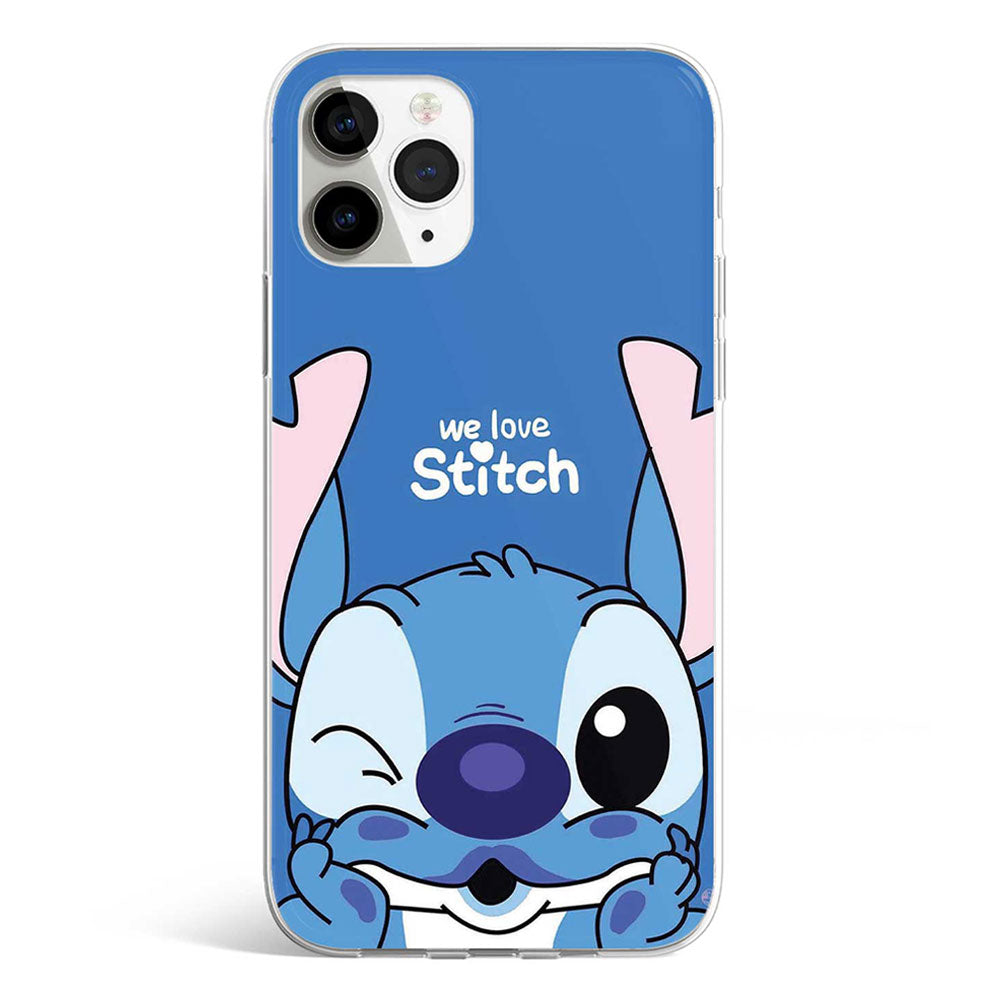 STITCH phone cover available in iPhone, Samsung, Huawei, Oppo and Xiaomi covers. 
Choose your mobile model and buy now. 
