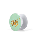Tiger Mint Green Pop Socket by Gebly, pop socket available in Egypt with cash on delivery