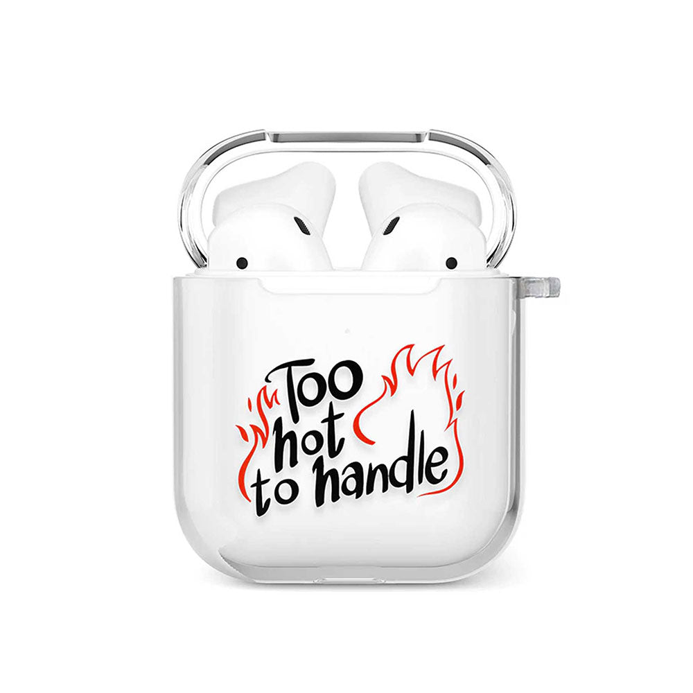 Too Hot To Handle AirPods Case by Gebly, airpods case available in Egypt with cash on delivery
