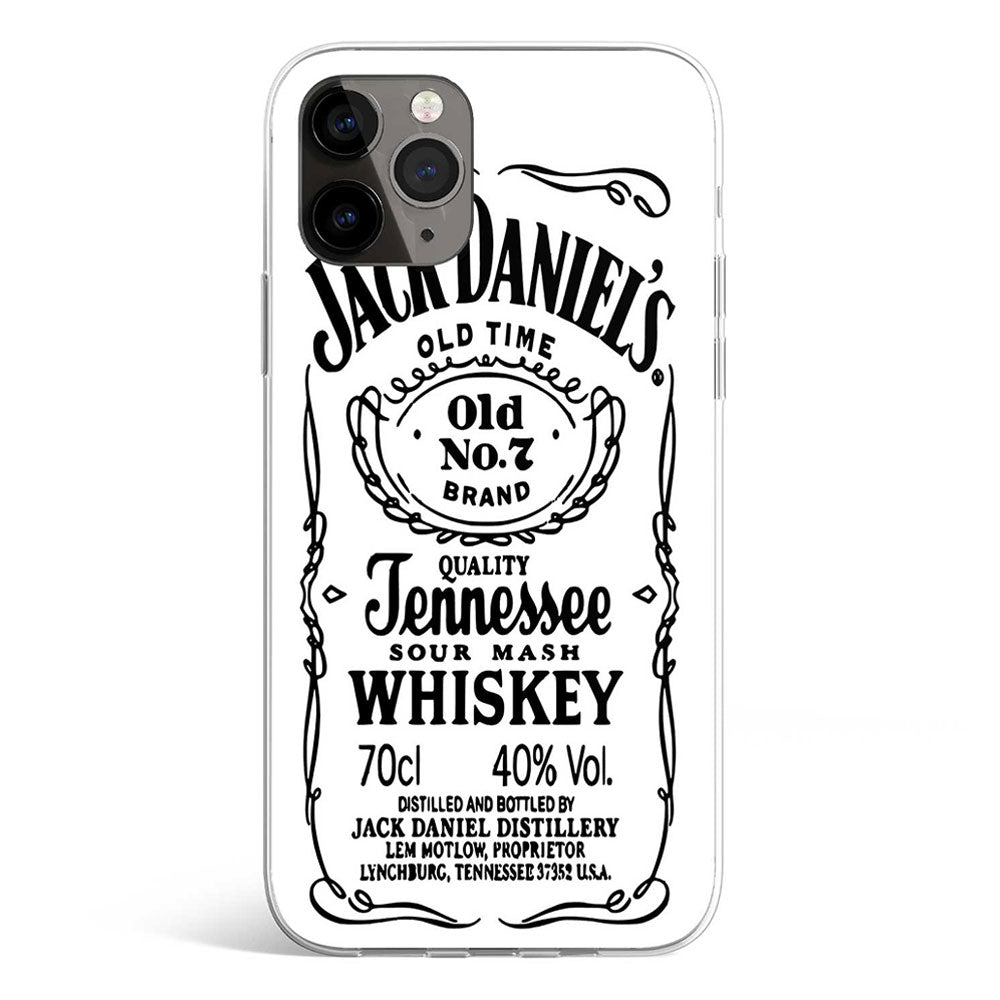 WHITE JACK DANIELS phone cover available in iPhone, Samsung, Huawei, Oppo and Xiaomi covers. 
Choose your mobile model and buy now. 
