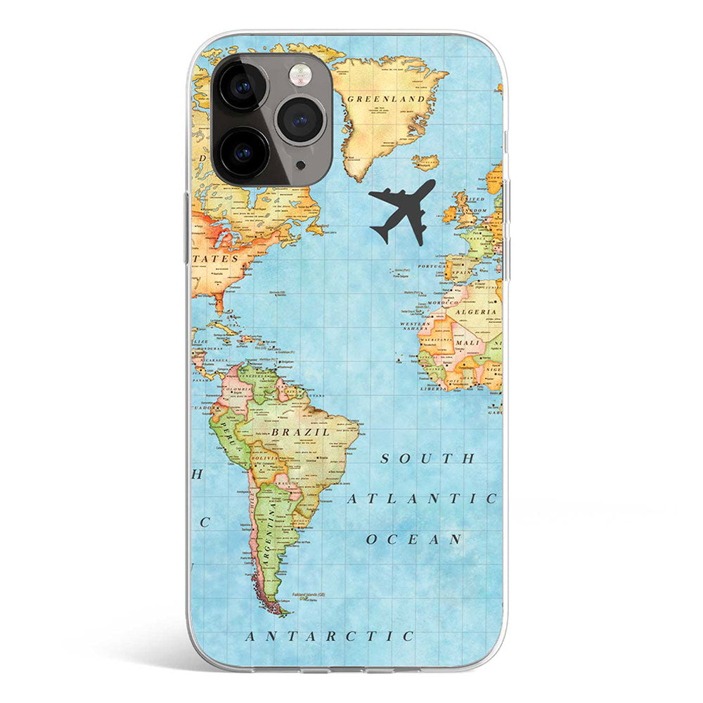 WORLD TRAVELER phone cover available in iPhone, Samsung, Huawei, Oppo and Xiaomi covers. 
Choose your mobile model and buy now. 

